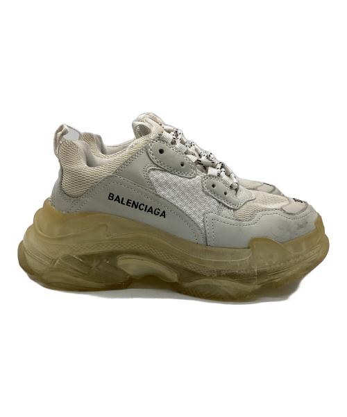 BALENCIAGA（バレンシアガ）BALENCIAGA (バレンシアガ) ダッドスニーカー ホワイト サイズ:24.5の古着・服飾アイテム