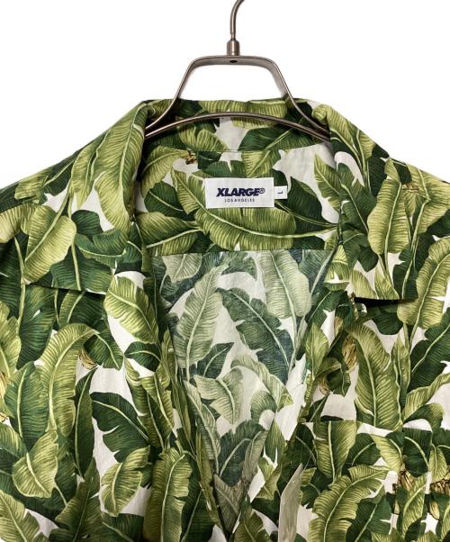 XLARGE（エックスラージ）XLARGE (エックスラージ) 半袖シャツ グリーン サイズ:L 未使用品の古着・服飾アイテム