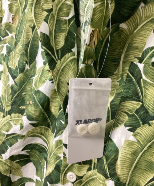 XLARGE（エックスラージ）XLARGE (エックスラージ) 半袖シャツ グリーン サイズ:L 未使用品の古着・服飾アイテム