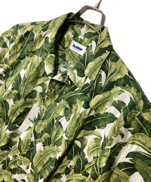 XLARGE（エックスラージ）XLARGE (エックスラージ) 半袖シャツ グリーン サイズ:L 未使用品の古着・服飾アイテム