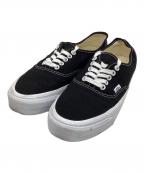VANSヴァンズ）の古着「ローカットスニーカー」｜ブラック×ホワイト