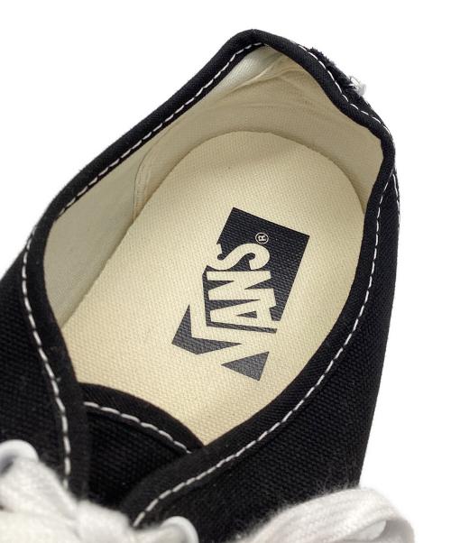 VANS（ヴァンズ）VANS (ヴァンズ) ローカットスニーカー ブラック×ホワイト サイズ:26.5の古着・服飾アイテム