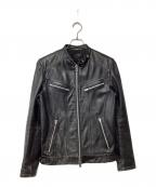 JACKROSEジャックローズ）の古着「レザージャケット」｜ブラック