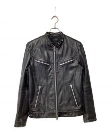 JACKROSE（ジャックローズ）の古着「レザージャケット」｜ブラック