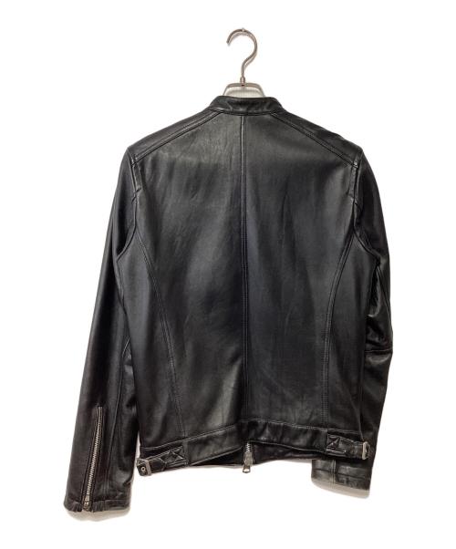 JACKROSE（ジャックローズ）JACKROSE (ジャックローズ) レザージャケット ブラック サイズ:4の古着・服飾アイテム