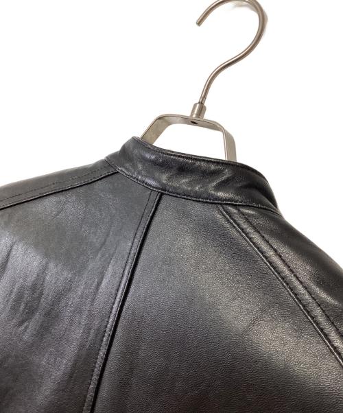 JACKROSE（ジャックローズ）JACKROSE (ジャックローズ) レザージャケット ブラック サイズ:4の古着・服飾アイテム