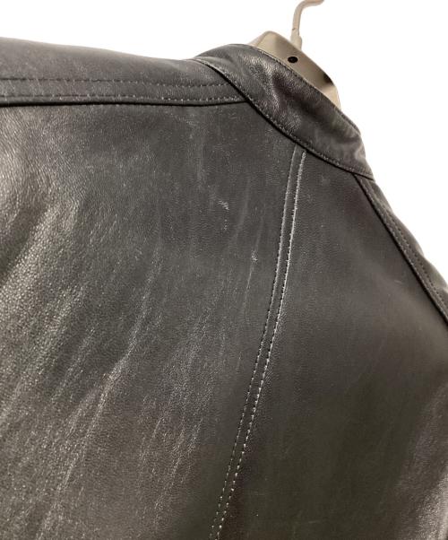 JACKROSE（ジャックローズ）JACKROSE (ジャックローズ) レザージャケット ブラック サイズ:4の古着・服飾アイテム