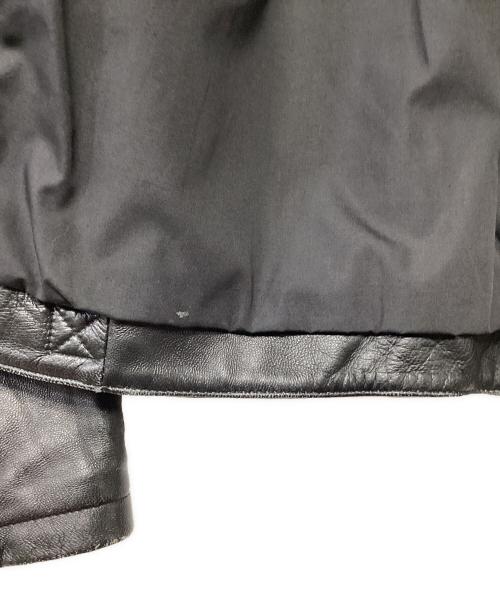 JACKROSE（ジャックローズ）JACKROSE (ジャックローズ) レザージャケット ブラック サイズ:4の古着・服飾アイテム