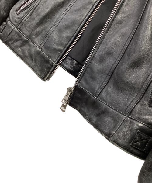 JACKROSE（ジャックローズ）JACKROSE (ジャックローズ) レザージャケット ブラック サイズ:4の古着・服飾アイテム