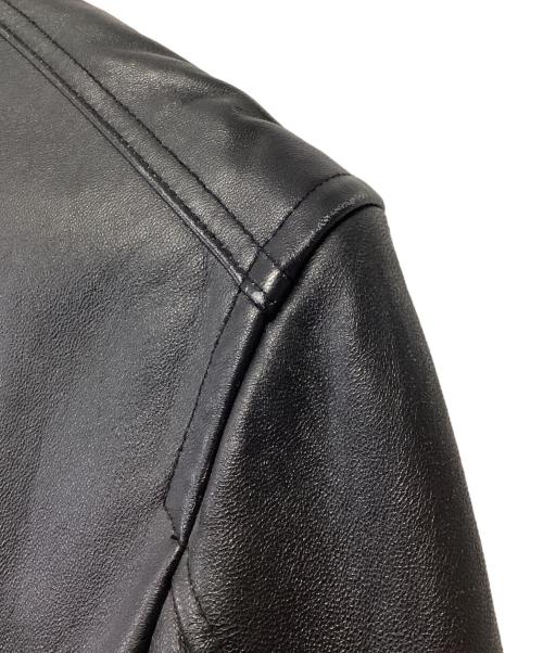 JACKROSE（ジャックローズ）JACKROSE (ジャックローズ) レザージャケット ブラック サイズ:4の古着・服飾アイテム
