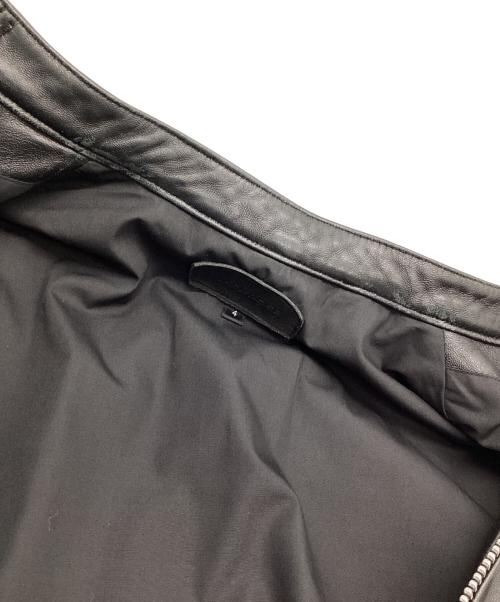 JACKROSE（ジャックローズ）JACKROSE (ジャックローズ) レザージャケット ブラック サイズ:4の古着・服飾アイテム