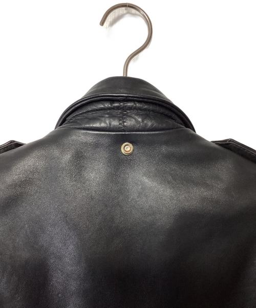 PERFECTO by Schott（パーフェクト バイ ショット）PERFECTO by Schott (パーフェクト バイ ショット) レザージャケット ブラック サイズ:36の古着・服飾アイテム