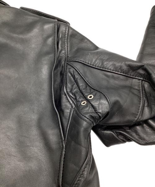 PERFECTO by Schott（パーフェクト バイ ショット）PERFECTO by Schott (パーフェクト バイ ショット) レザージャケット ブラック サイズ:36の古着・服飾アイテム