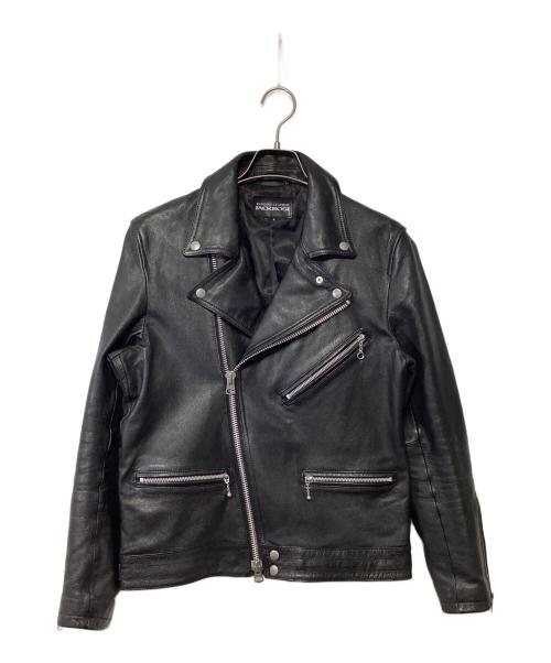 JACKROSE（ジャックローズ）JACKROSE (ジャックローズ) レザージャケット ブラック サイズ:4の古着・服飾アイテム