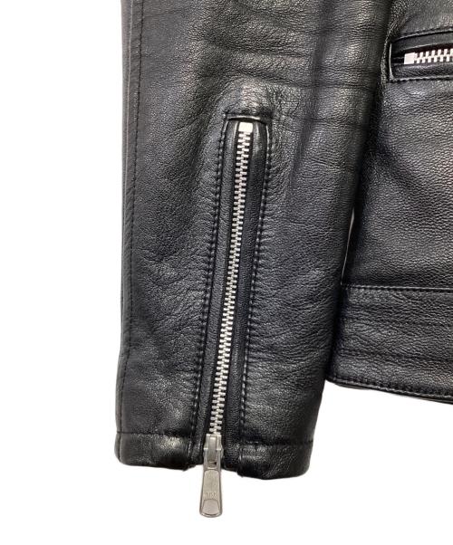 JACKROSE（ジャックローズ）JACKROSE (ジャックローズ) レザージャケット ブラック サイズ:4の古着・服飾アイテム
