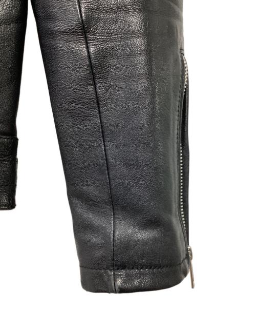 JACKROSE（ジャックローズ）JACKROSE (ジャックローズ) レザージャケット ブラック サイズ:4の古着・服飾アイテム