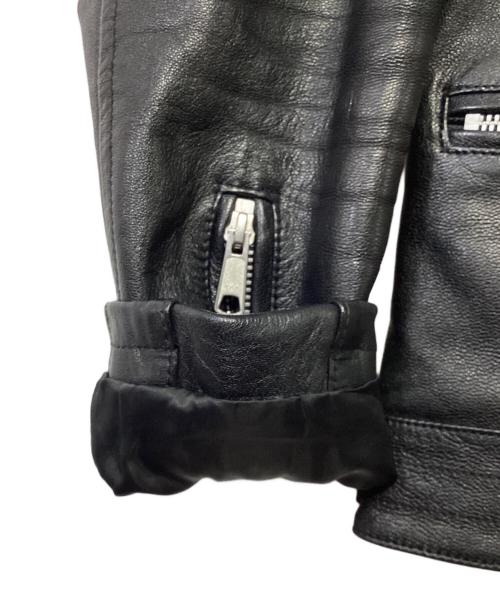 JACKROSE（ジャックローズ）JACKROSE (ジャックローズ) レザージャケット ブラック サイズ:4の古着・服飾アイテム