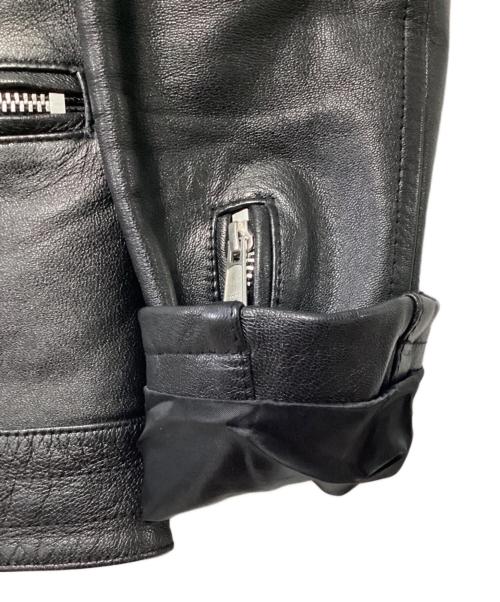 JACKROSE（ジャックローズ）JACKROSE (ジャックローズ) レザージャケット ブラック サイズ:4の古着・服飾アイテム