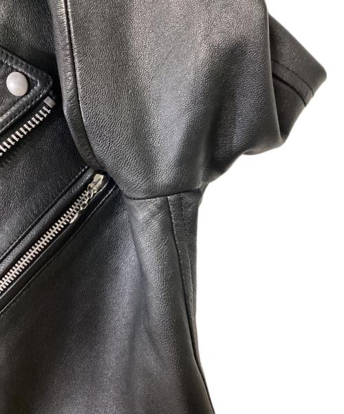 JACKROSE（ジャックローズ）JACKROSE (ジャックローズ) レザージャケット ブラック サイズ:4の古着・服飾アイテム