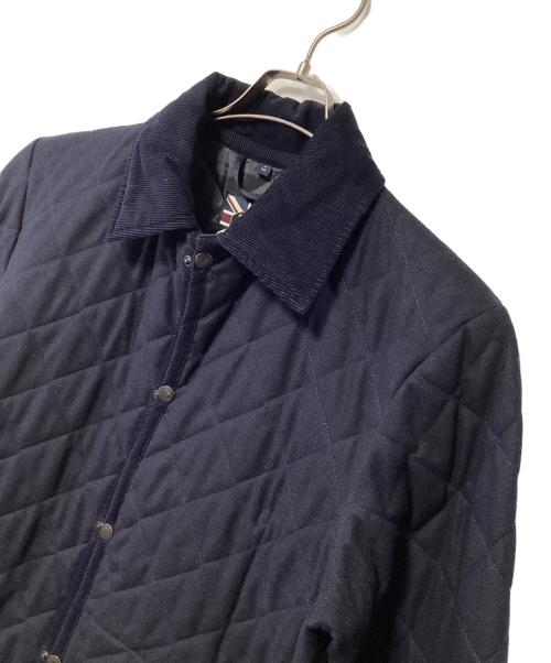 LAVENHAM（ラベンハム）LAVENHAM (ラベンハム) キルティングコート ネイビー サイズ:Lの古着・服飾アイテム