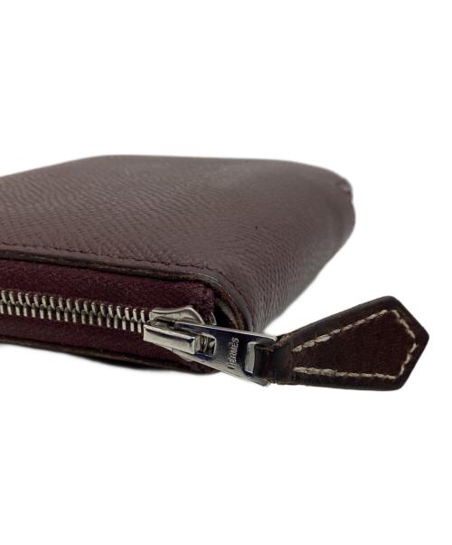 HERMES（エルメス）HERMES (エルメス) アザップシルクインコンパクト ボルドーの古着・服飾アイテム