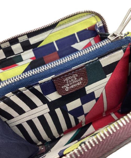 HERMES（エルメス）HERMES (エルメス) アザップシルクインコンパクト ボルドーの古着・服飾アイテム