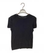 ）の古着「半袖ニット」｜ブラック