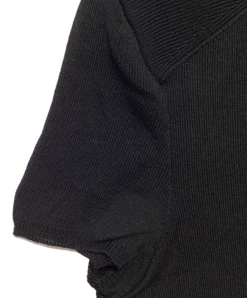 GUCCI（グッチ）GUCCI (グッチ) 半袖ニット ブラック サイズ:Mの古着・服飾アイテム