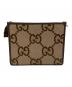 GUCCI（グッチ）の古着「クラッチバッグ」｜ベージュ×ブラウン