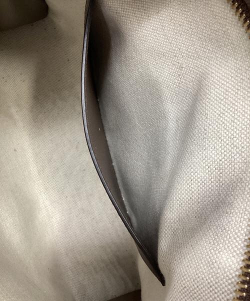 GUCCI（グッチ）GUCCI (グッチ) クラッチバッグ ベージュ×ブラウンの古着・服飾アイテム