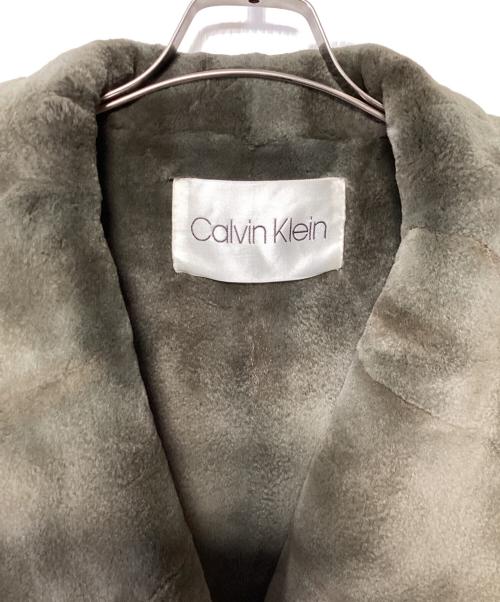 Calvin Klein（カルバンクライン）Calvin Klein (カルバンクライン) リバーシブルコート カーキ サイズ:SIZE Mの古着・服飾アイテム