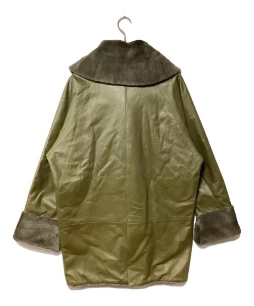 Calvin Klein（カルバンクライン）Calvin Klein (カルバンクライン) リバーシブルコート カーキ サイズ:SIZE Mの古着・服飾アイテム