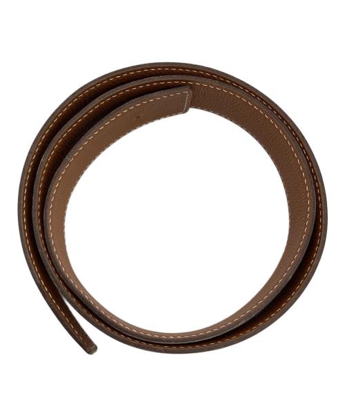 HERMES（エルメス）HERMES (エルメス) レザーベルト ブラック サイズ:SIZE 85の古着・服飾アイテム