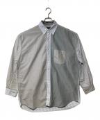 NAUTICAノーティカ）の古着「長袖シャツ」｜グレー×ブルー