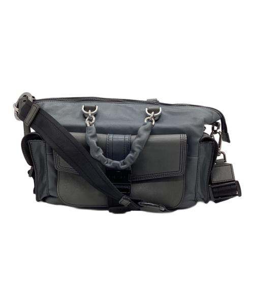 DIESEL（ディーゼル）DIESEL (ディーゼル) ショルダーバッグ グレーの古着・服飾アイテム