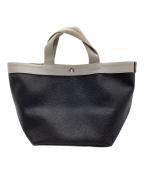 Herve Chapelierエルベシャプリエ）の古着「トートバッグ」｜ブラック×グレー
