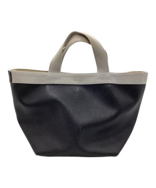 Herve Chapelier（エルベシャプリエ）Herve Chapelier (エルベシャプリエ) トートバッグ ブラック×グレーの古着・服飾アイテム