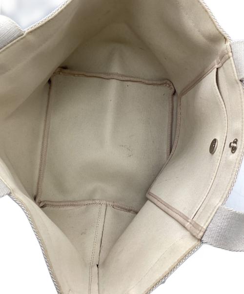 Herve Chapelier（エルベシャプリエ）Herve Chapelier (エルベシャプリエ) トートバッグ ブラック×グレーの古着・服飾アイテム