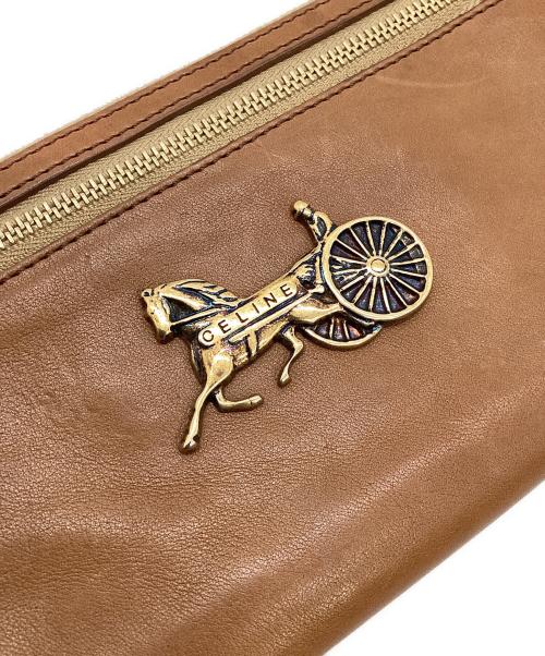 CELINE（セリーヌ）CELINE (セリーヌ) 長財布 ブラウンの古着・服飾アイテム