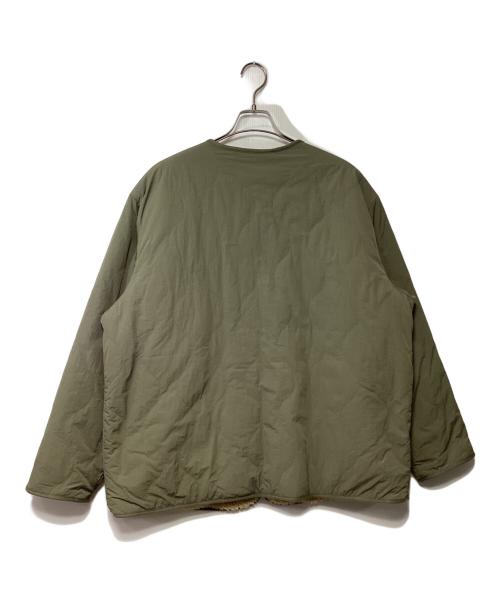 LEVI'S（リーバイス）LEVI'S (リーバイス) リバーシブルボアジャケット オリーブ×ベージュ サイズ:Lの古着・服飾アイテム