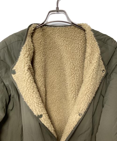 LEVI'S（リーバイス）LEVI'S (リーバイス) リバーシブルボアジャケット オリーブ×ベージュ サイズ:Lの古着・服飾アイテム