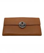GUCCIグッチ）の古着「長財布」｜ブラウン