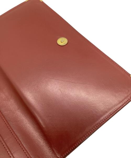 Cartier（カルティエ）Cartier (カルティエ) セカンドバッグ ボルドーの古着・服飾アイテム