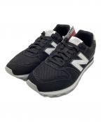 NEW BALANCEニューバランス）の古着「ローカットスニーカー」｜ブラック×ホワイト