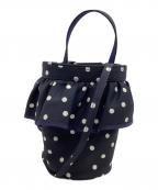 setsuko sagittaireセツコセジテール）の古着「2WAYミニバッグ」｜ネイビー