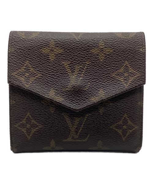 LOUIS VUITTON（ルイ ヴィトン）LOUIS VUITTON (ルイ ヴィトン) 3つ折り財布 ブラウンの古着・服飾アイテム