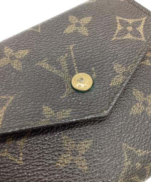 LOUIS VUITTON（ルイ ヴィトン）LOUIS VUITTON (ルイ ヴィトン) 3つ折り財布 ブラウンの古着・服飾アイテム