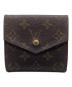 LOUIS VUITTON（ルイ ヴィトン）の古着「3つ折り財布」｜ブラウン