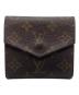 LOUIS VUITTON (ルイ ヴィトン) 3つ折り財布 ブラウン：7000円