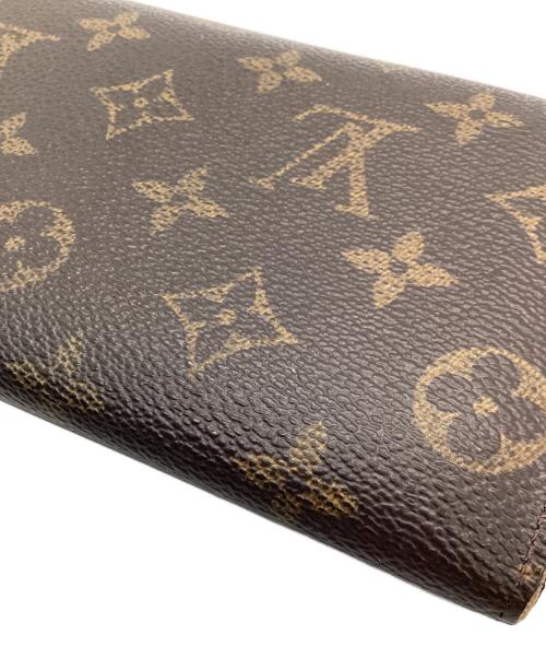 LOUIS VUITTON（ルイ ヴィトン）LOUIS VUITTON (ルイ ヴィトン) ポルトフォイユ・サラ ブラウンの古着・服飾アイテム